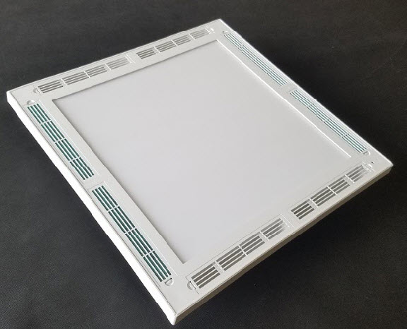Luftrensende 60x60 panel for systemlofter